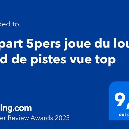 La Joue Du Loup, Aux Pieds Des Pistes Et Vue Sur Montagnes Lägenhet Exteriör bild