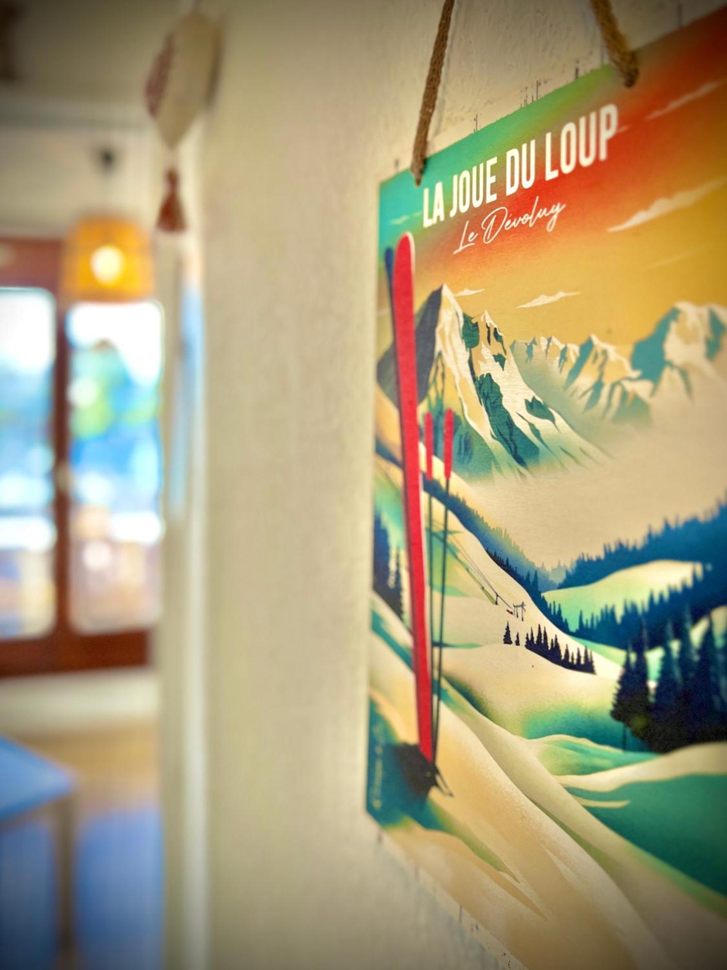 La Joue Du Loup, Aux Pieds Des Pistes Et Vue Sur Montagnes Lägenhet Exteriör bild