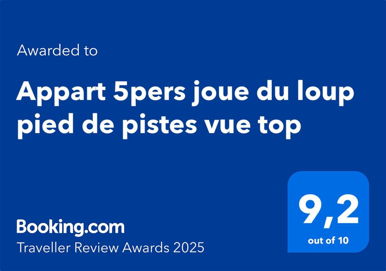 La Joue Du Loup, Aux Pieds Des Pistes Et Vue Sur Montagnes Lägenhet Exteriör bild